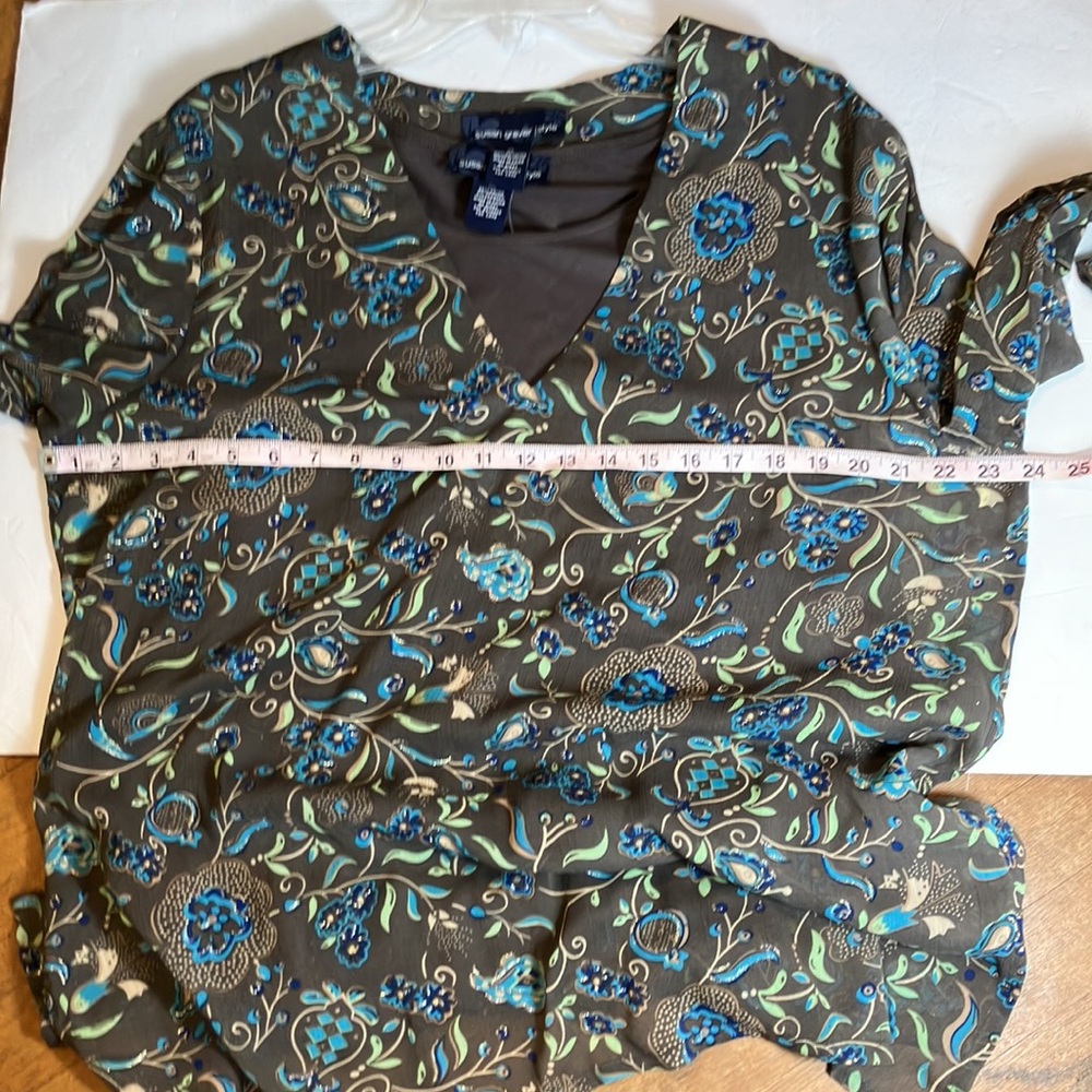 NWT Susan Graver tunic with tank size XL - Picture 9 of 15